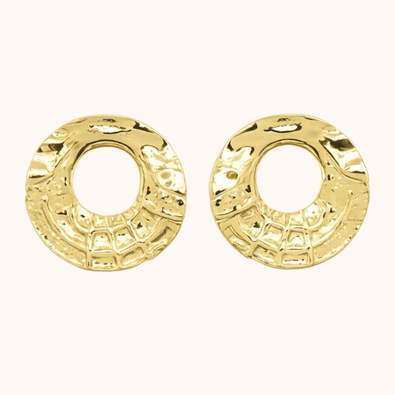 Boucles Alizée – Acier Doré